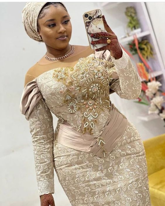 Latest Nigerian Lace Styles And Designs 2023 | Lace Styles For Ladies ...